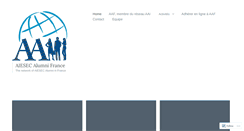 Desktop Screenshot of aiesecalumnifrance.org